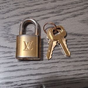 Louis Vuitton Lock with Keys